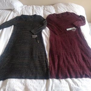 Sweater dress pair